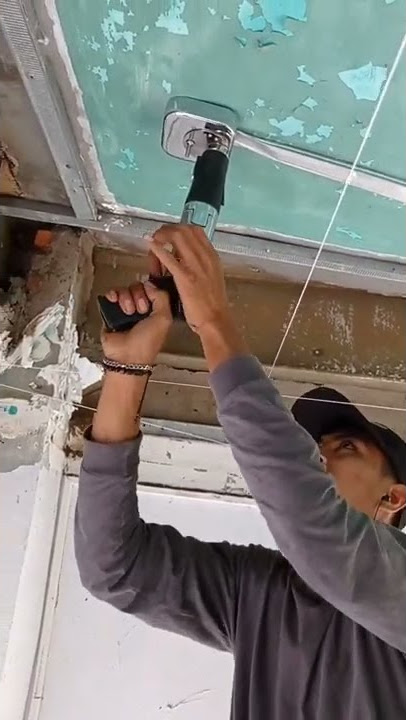 Alat tembak paku ramset nankai cocok untuk pasang plafon link pembelian dideskripsi 😁