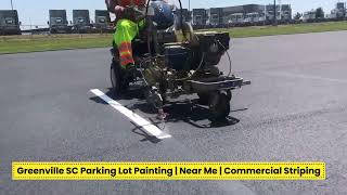 Greenville Parking Lot Striping Near Me Retail Industrial Commercial