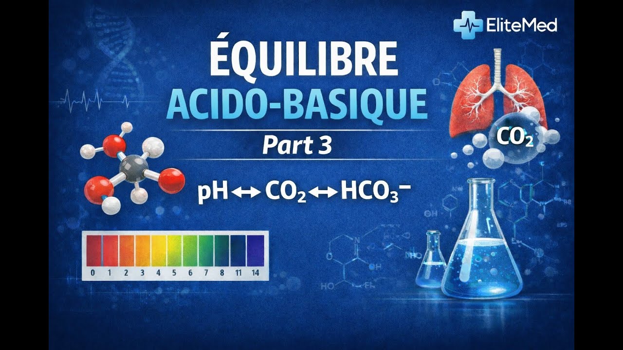 l'équilibre acido-basique part 3 (2ème année medecine )