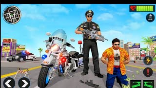 Police Moto Bike Car Gangster Crime Chase Android Gameplay screenshot 3