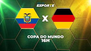 AO VIVO: PÓS JOGO EQUADOR X ALEMANHA AO VIVO | EQUADOR CONSEGUE O MILAGRE! | COPA DO MUNDO 2026