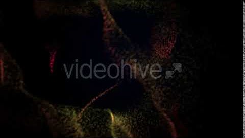 Yellow Abstract Particles Background | Motion Graphics - Envato elements