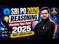 SBI PO 2026 | Reasoning Previous Year Paper 2025 Analysis | Most Lengthy Shift | By Shubham Sir