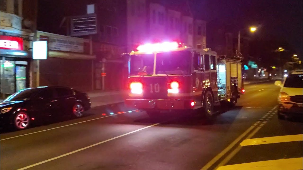 PFD Engine 10 Responding - YouTube