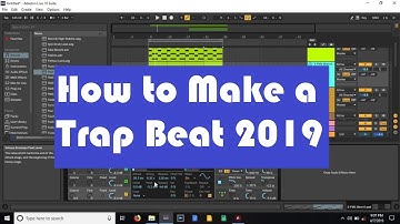 How to Make a Trap Beat in Ableton Live 10 2019!