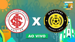 AO VIVO - INTER DO CHORÓ X NOVO REAL | TORNEIO MUNICIPAL DE FUTSAL 2026