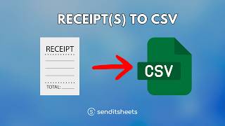 How to Convert Receipts to CSV in Seconds Receipt Data to Excel