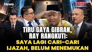 Ray Rangkuti Tiru Gaya Gibran Saat Debat Pilpres 2024: Saya Lagi Cari-Cari Ijazah, Belum Menemukan