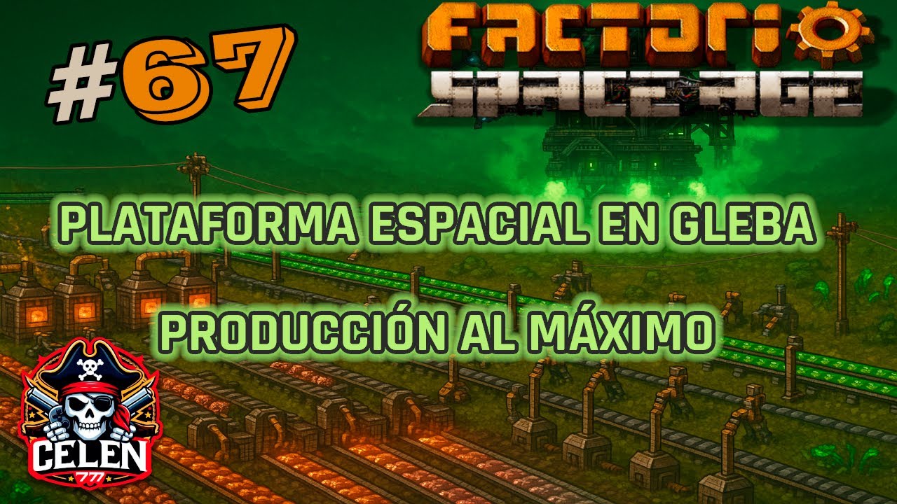 #67 El futuro despega desde Gleba | Factorio Space Age - YouTube