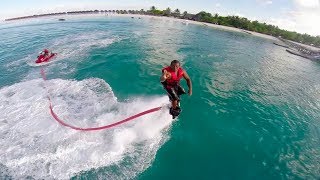 60 seconds of Flyboarding seen from the sky with DJI Phantom and Gopro 3+