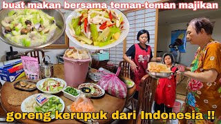 COOKING HUGE!! FRYING CRACKERS FOR A LARGE MEAL WITH MY EMPLOYER AND HIS FRIENDS...