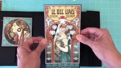 Graphic 45 Steampunk Debutante Mini Album Tutorial I