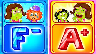 Lwiątko | Złe oceny w szkole | Kreskówka dla dzieci | Bajki Po Polsku