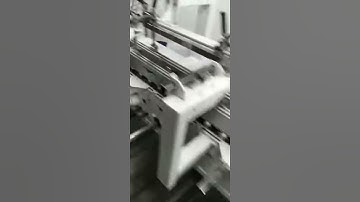 Paper box folder gluer machine PHH high speed box making machine Spain