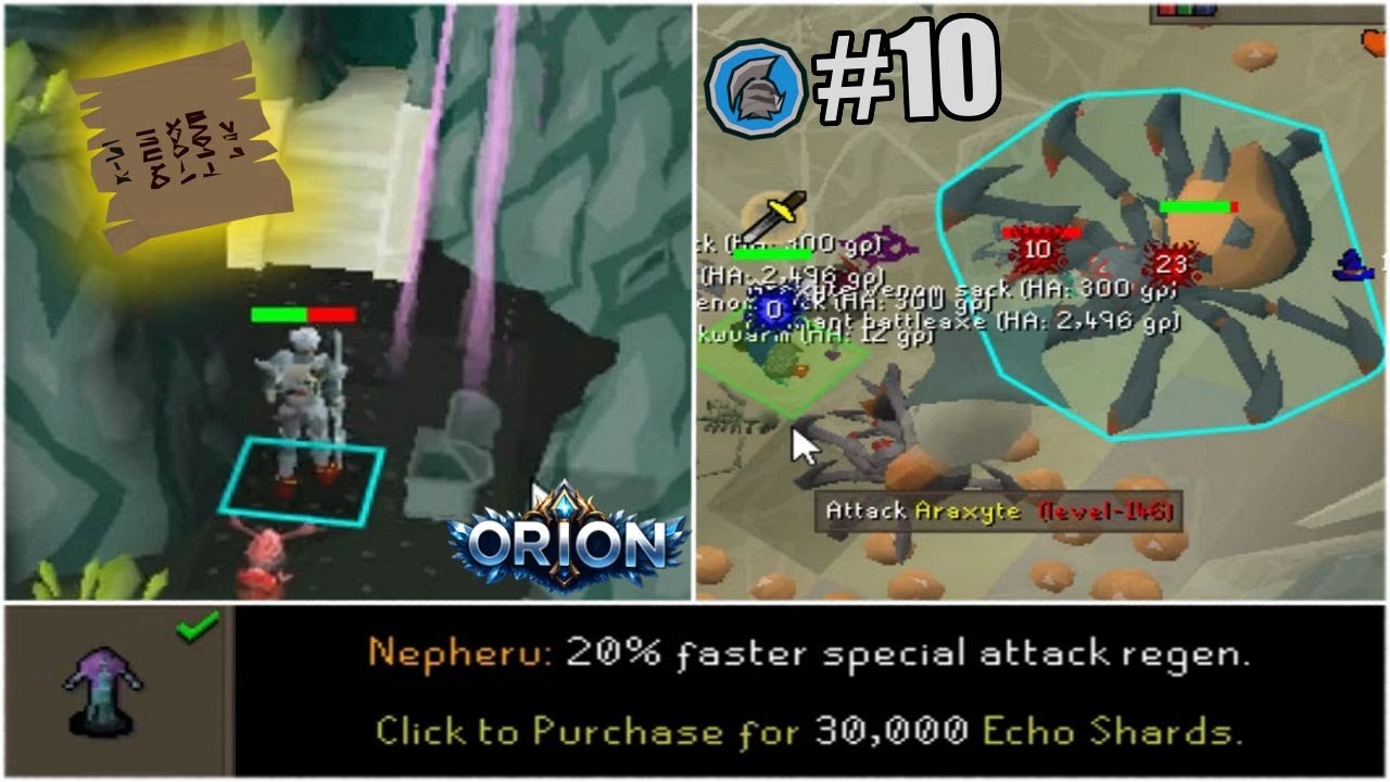 Raids, Araxxor, 1st time NEX and MANY new upgrades! | IM #10 | $50 bond GA! | Orion