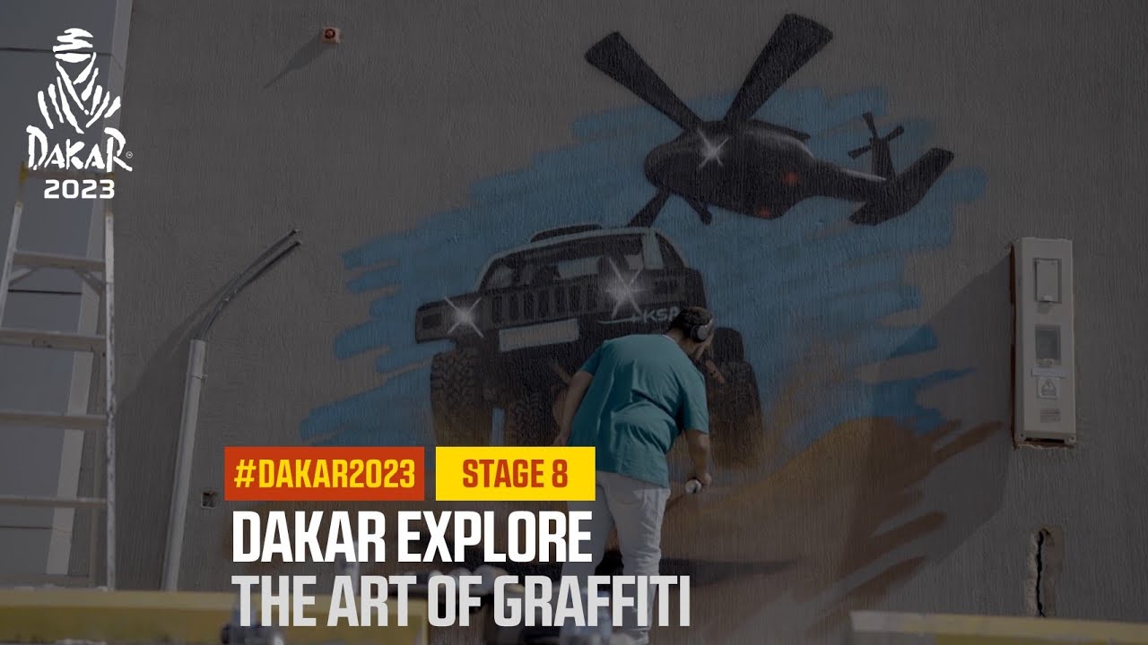 Dakar Explore: The art of graffiti - #Dakar2023