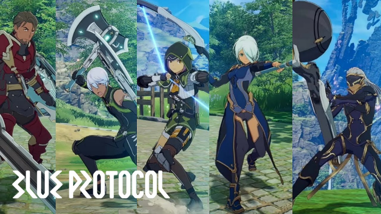 Blue Protocol Combat Trailer Showcases All Five Playable Classes –  GameSkinny