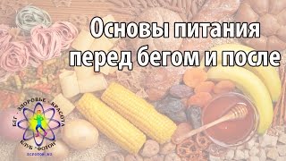 Основы питания перед бегом и после