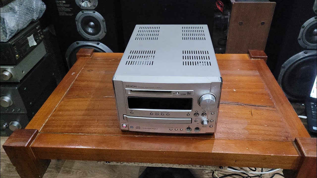 Rare Denon MG35LT Mini Amplifier, CD player works, DAC, Bass