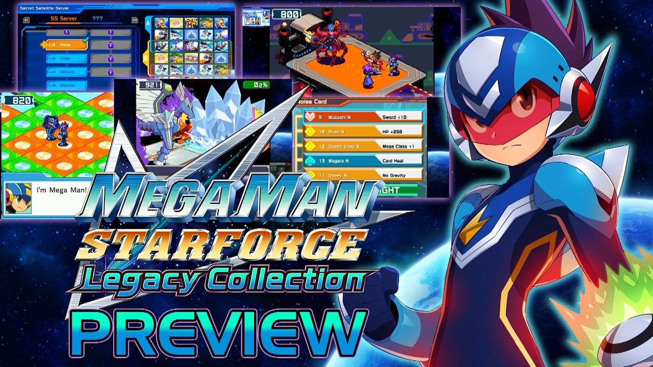 We Played Mega Man Star Force Legacy Collection! - The Definitive Single Player Preview