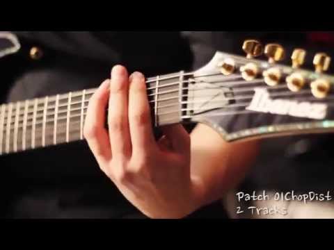 LINE6 Patches Collection : POD HD 400 (Demo 1) Ibanez IRON LABEL 2014 RGIX27FEQM 7 STRINGS