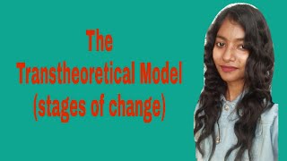 The transtheoretical model (stages of change) for UGC NET Paper  psychology // Health Psychology//.