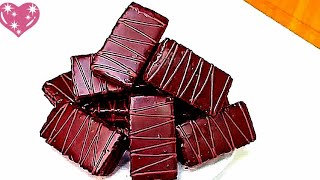شوكولاتة:طريقة عمل شوكولاتة بمكونات اقتصادية وصفاء منزلي سهلة وسريعة