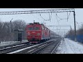 «Нежданчик 😧» ЭП1-086 с поездом №110 Москва - Анапа