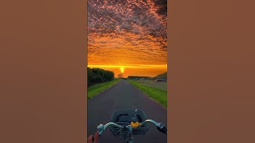 "Tranquil Roads and Majestic Sunrises: AI Generated Scenery"