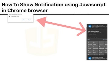 How to Create Browser Notifications with JavaScript Step By Step | Master JavaScript Notifications |