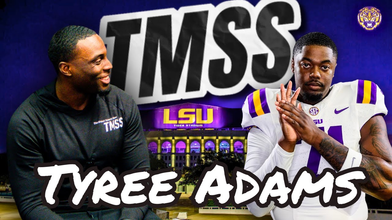 Tryree Adams Tyree Adams Is Ready For His Moment | LSU Offensive Lineman | Season 2 ...