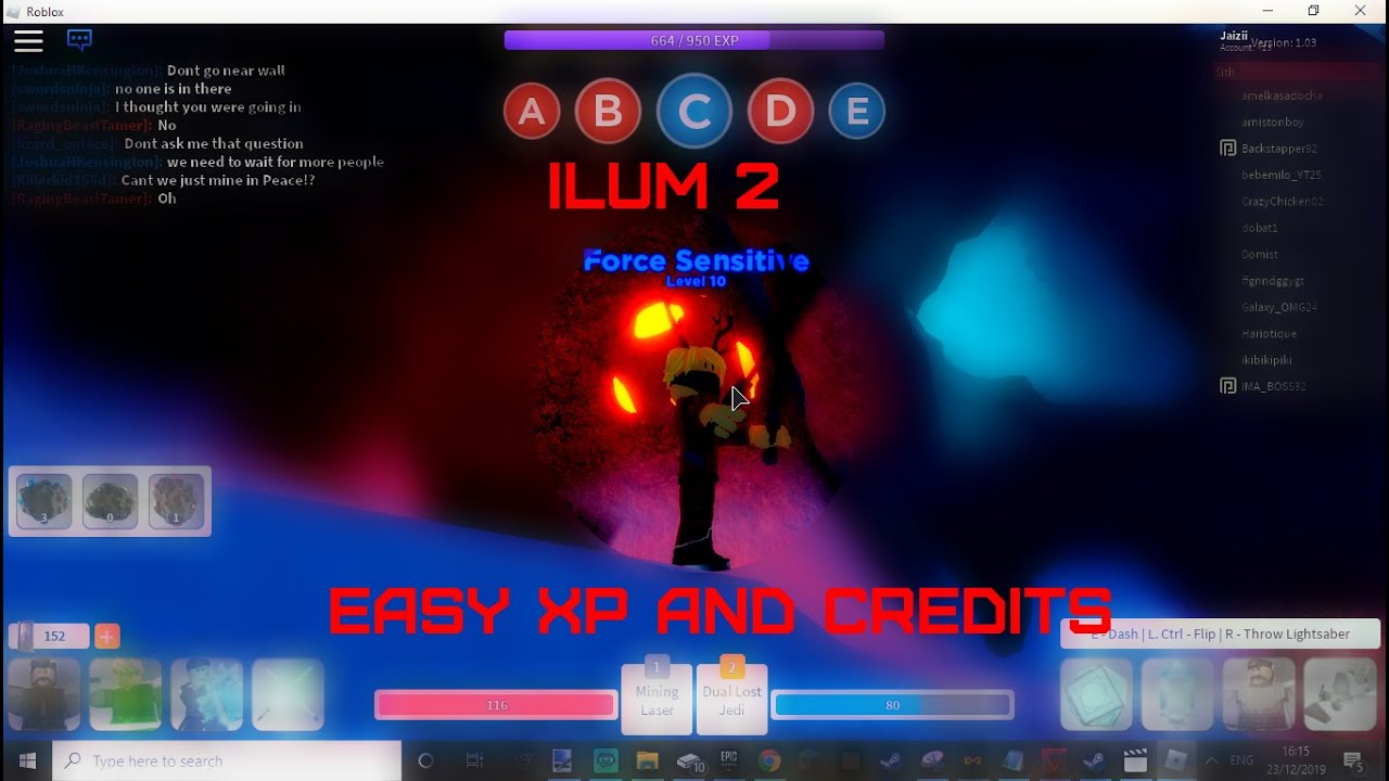 How To Get Credits And Xp Really Fast Easy Ilum 2 Youtube - codes for ilum 2 roblox 2019