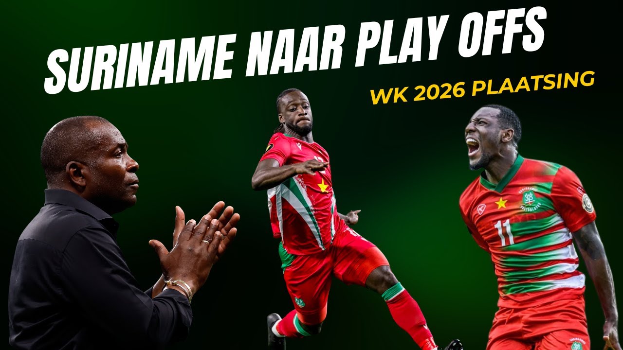 Drama voor Suriname: WK-ticket kwijt, hoop leeft in play-offs!