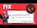 Fix Valorant VAN9004 / VAN9006 – Vanguard Requires Windows 10 20H1 or Later
