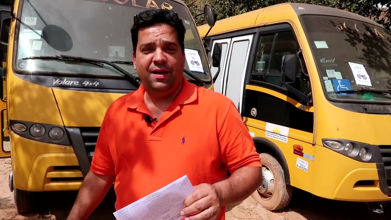 ÔNIBUS FUNCIONANDO E MUITO CONSERVADOS NO LEILÃO ONLINE