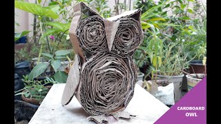 CARDBOARD OWL