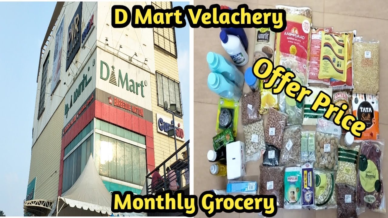 D Mart Velachery grand Mall groceries offer Price YouTube