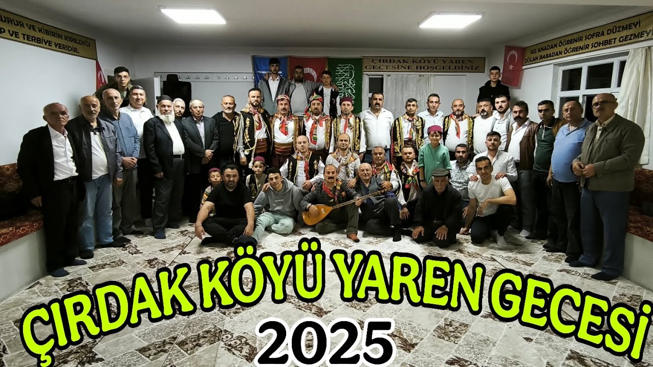 Çırdak köyü Yaren Gecesi 