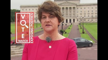 DUP Leader Arlene Foster slams the EU and democracy-denying remainers