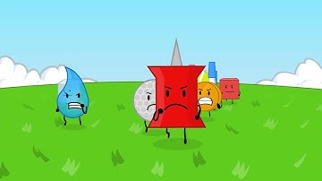 BFDIA 1 chase scene with no leafy