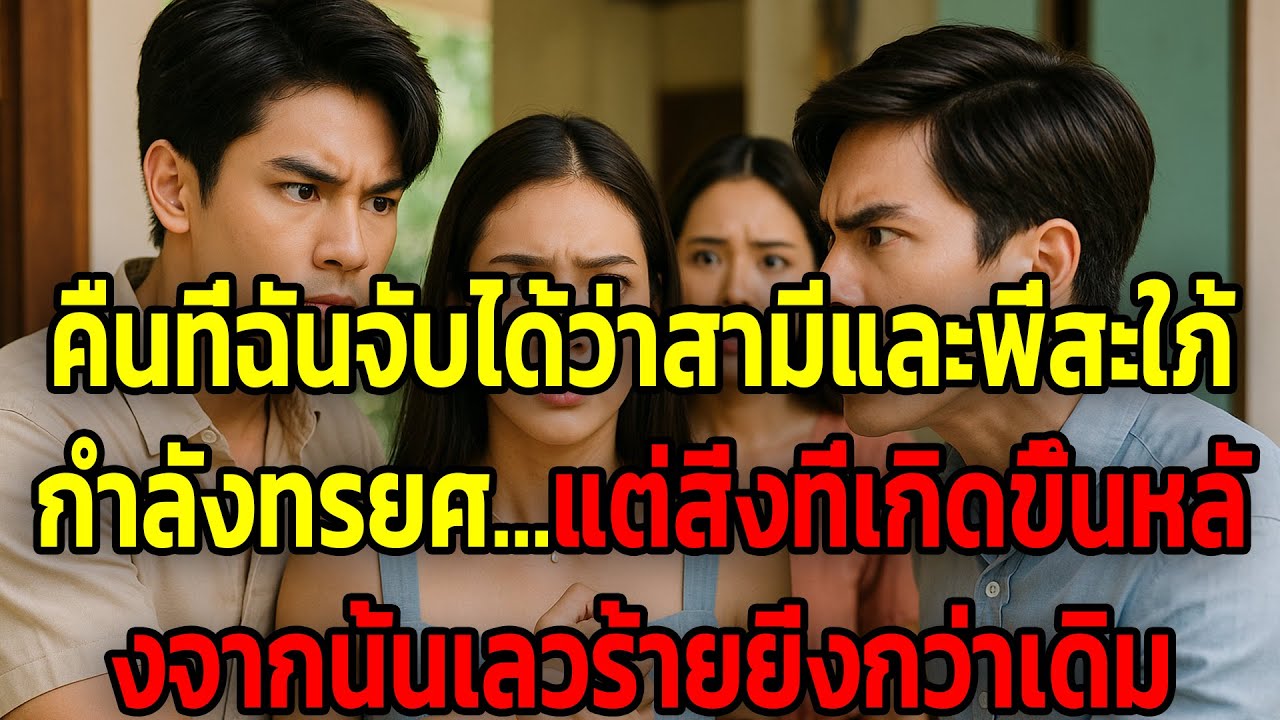 คืนที่ฉันจับได้ว่าสามีและพี่สะใภ้กำลังทรยศ…แต่สิ่งที่เกิดขึ้นหลังจากนั้นเลวร้ายยิ่งกว่าเดิม