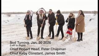 Nicawicikanisihk Wellness Project Sod Turning January 20, 2026