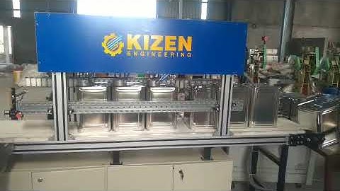 15L EDIBLE OIL TIN/ SQUARE CONTAINER LEAK TESTING MACHINE