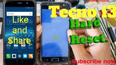 How To Reset Tecno i3 Mobile || How To Reset Tecno i3