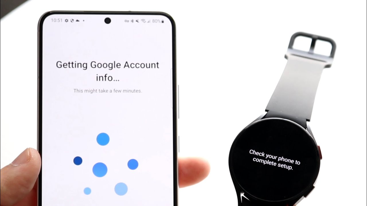 How To Pair Samsung Galaxy Watch To Samsung Galaxy Phone - YouTube