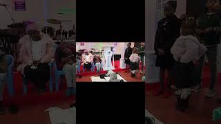 "Sunday School Performing On Stage"