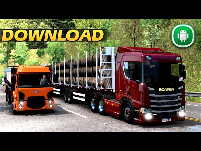 Truck Simulator Europe 3 (Novo Jogo de Caminhões Realista para Android) 