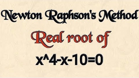Newton Raphson