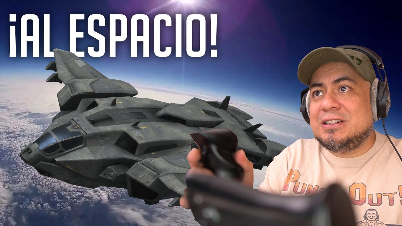  easter egg de halo llevando el pelican al espacio en flight simulator