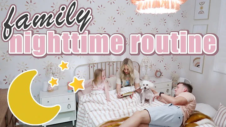 EVENING FAMILY ROUTINE 2021 / MOM & DAD + KINDERGA...